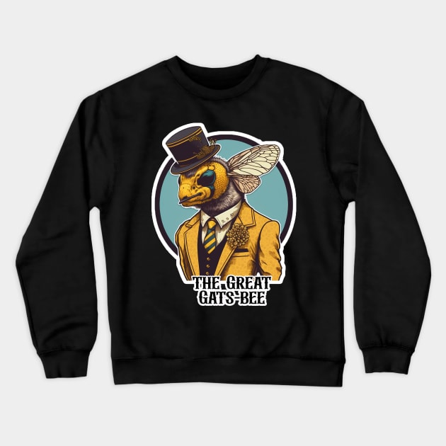 The Great Gats-bee Crewneck Sweatshirt by nonbeenarydesigns